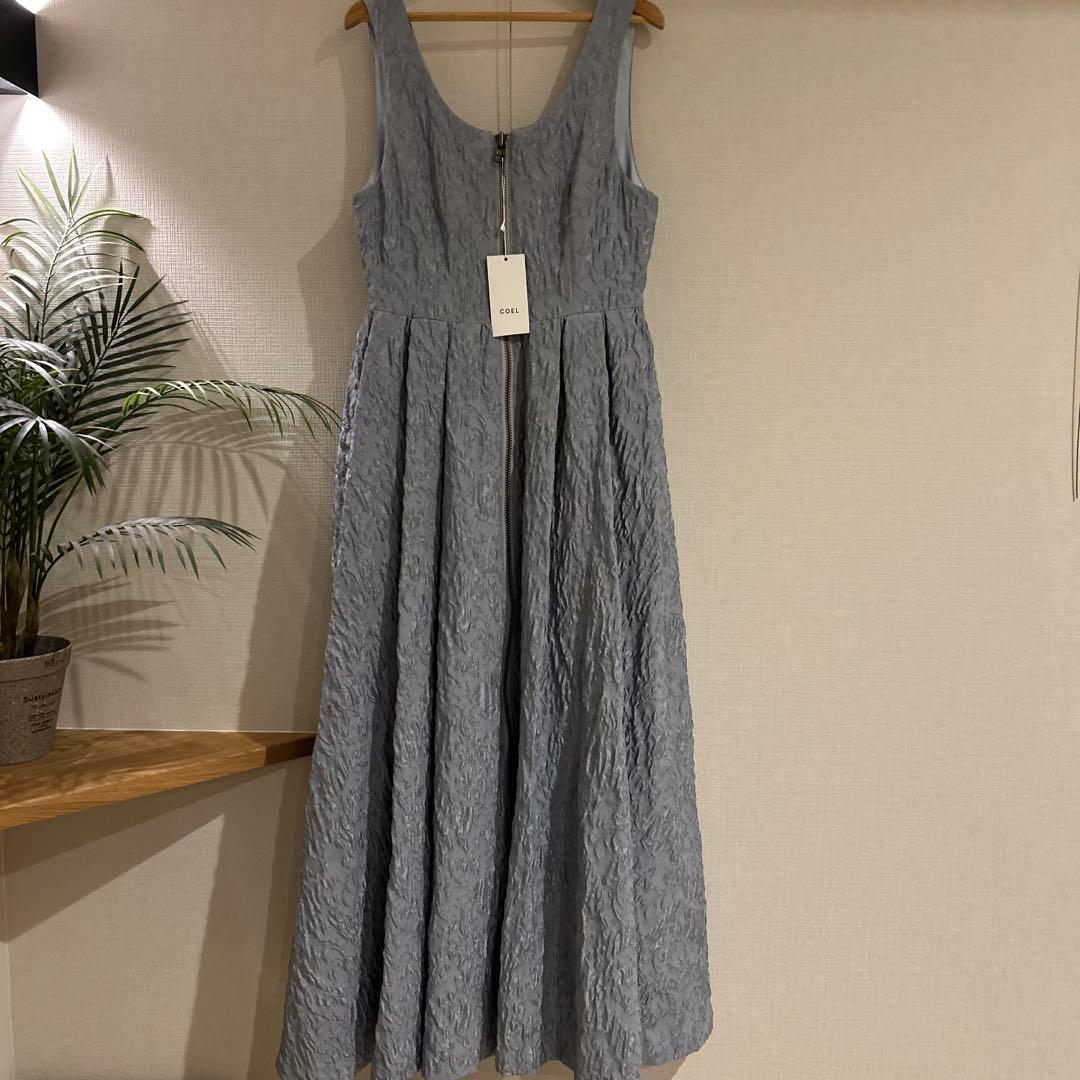 COEL ふくれジャガードジップワンピース　38