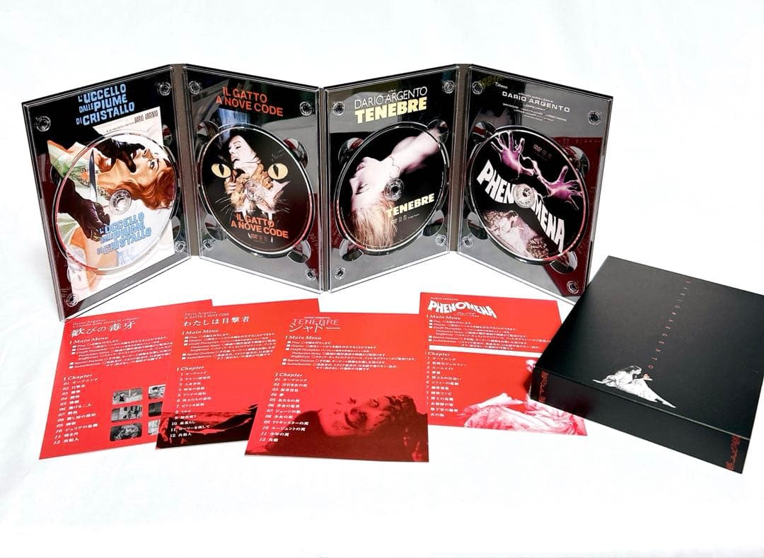 【廃盤希少】 ダリオ・アルジェント 初回限定生産 アニバーサリーDVD-BOX