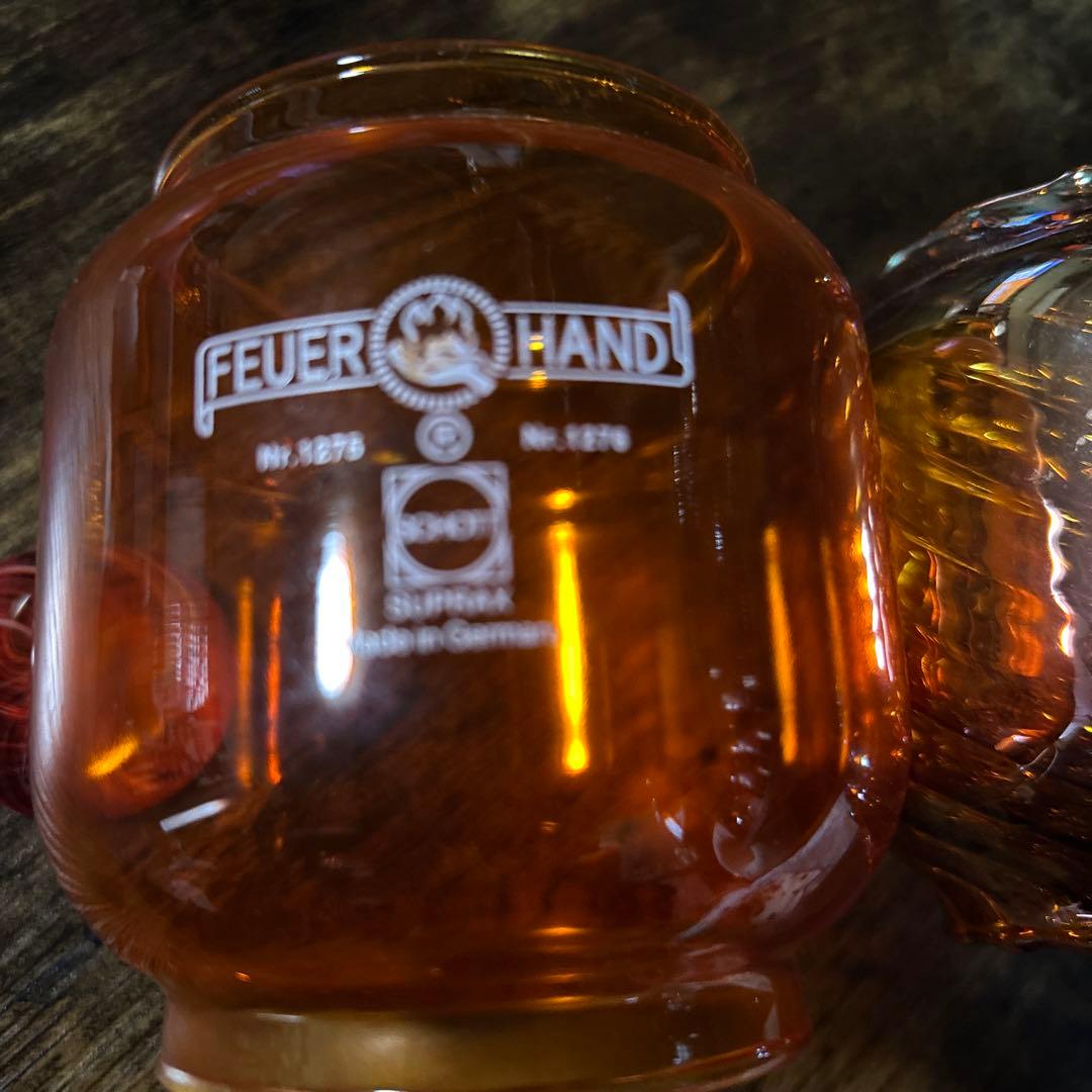 FEUER HAND アンバー ランタンアクセサリー 2個セット