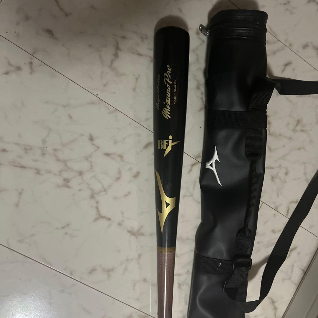 Mizuno ミズノ　プロ バット、ケース