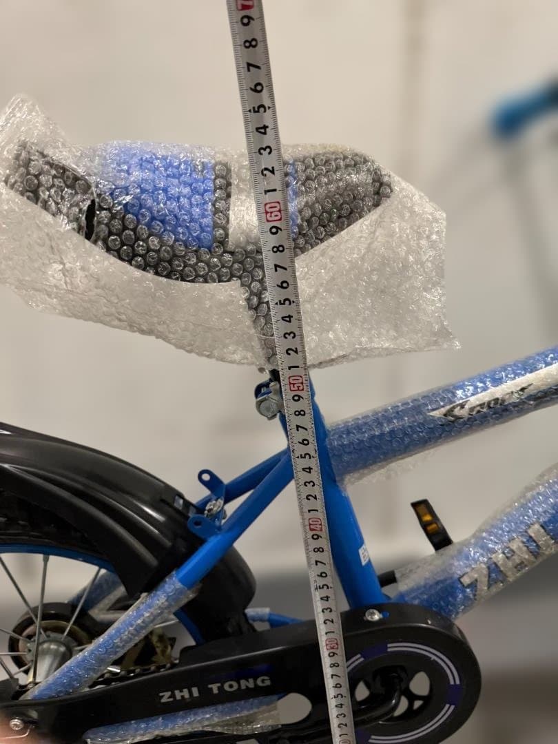 子供用自転車 青色