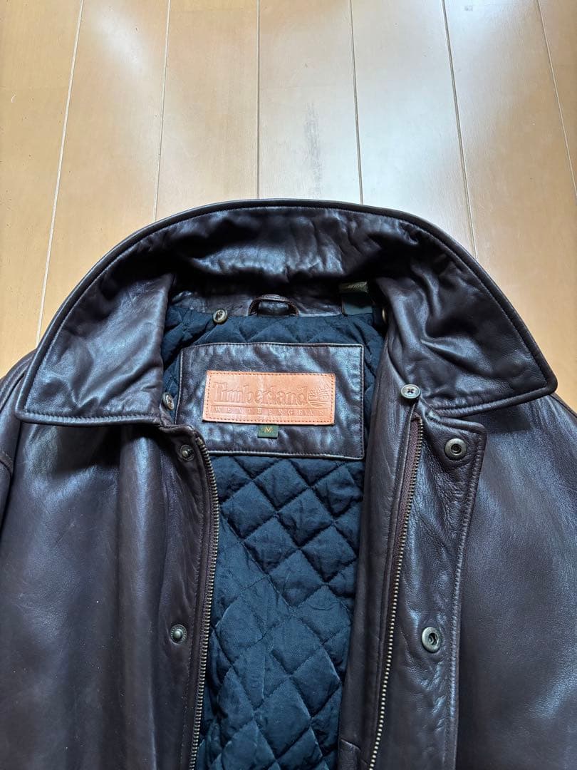 Timberland レザージャケットWEATHERGEAR