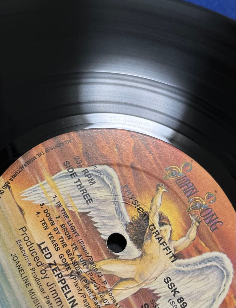 UKOrg レッドツェッペリン Physical Graffiti Wなし初版