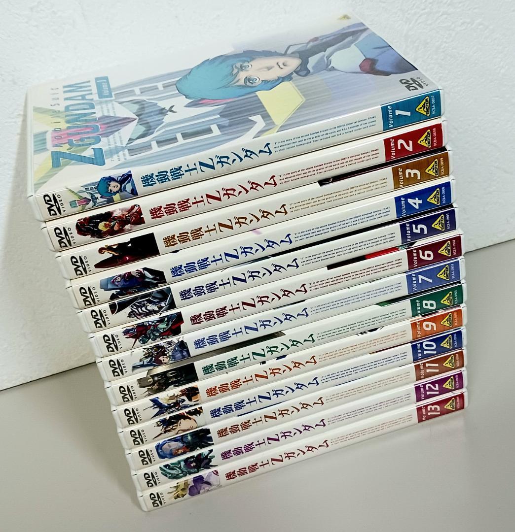 DVD 機動戦士Zガンダム 全13巻セット 美品 廃盤 名作