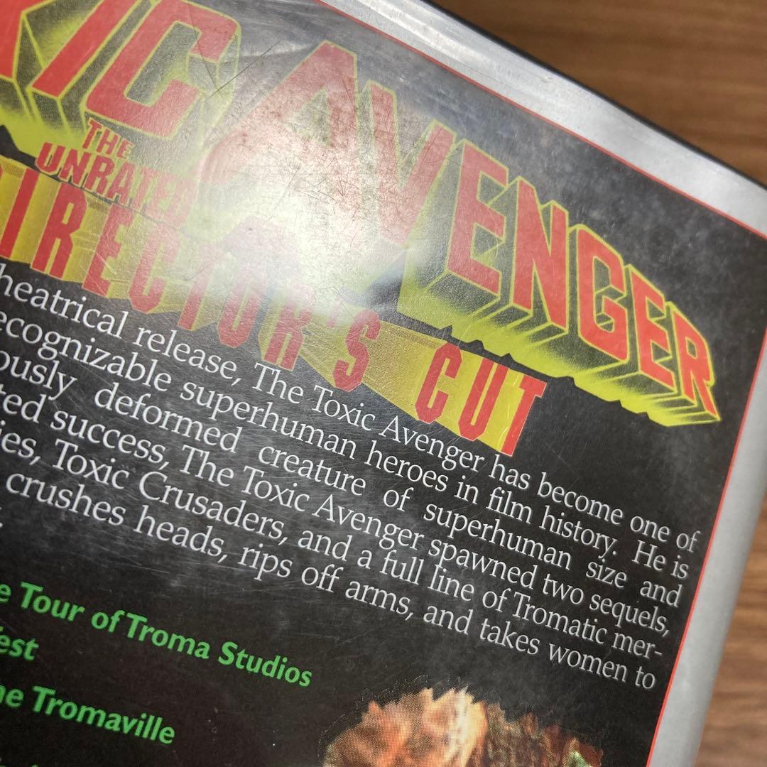 北米版　DVD 「 THE TOXIC AVENGER 」