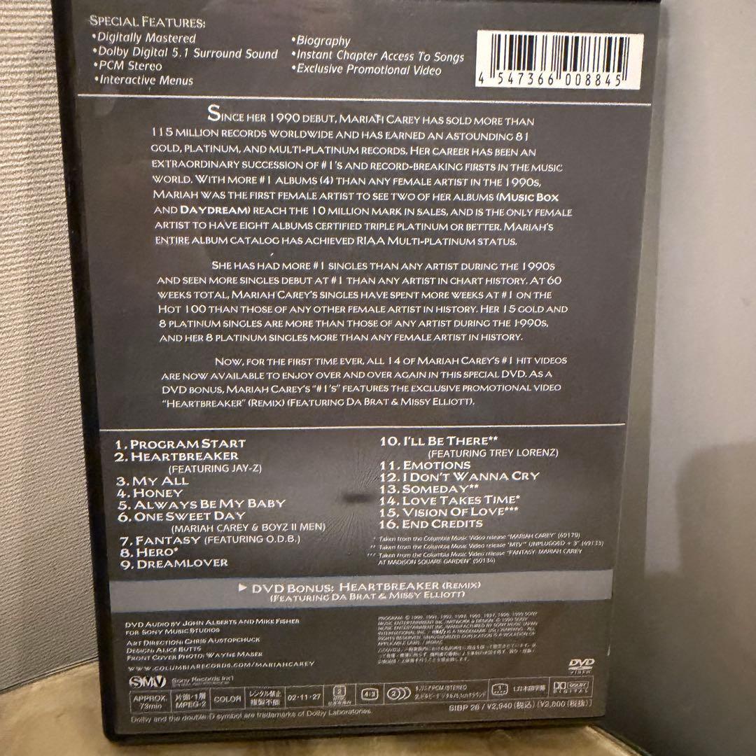 Mariah Carey #1’s DVD