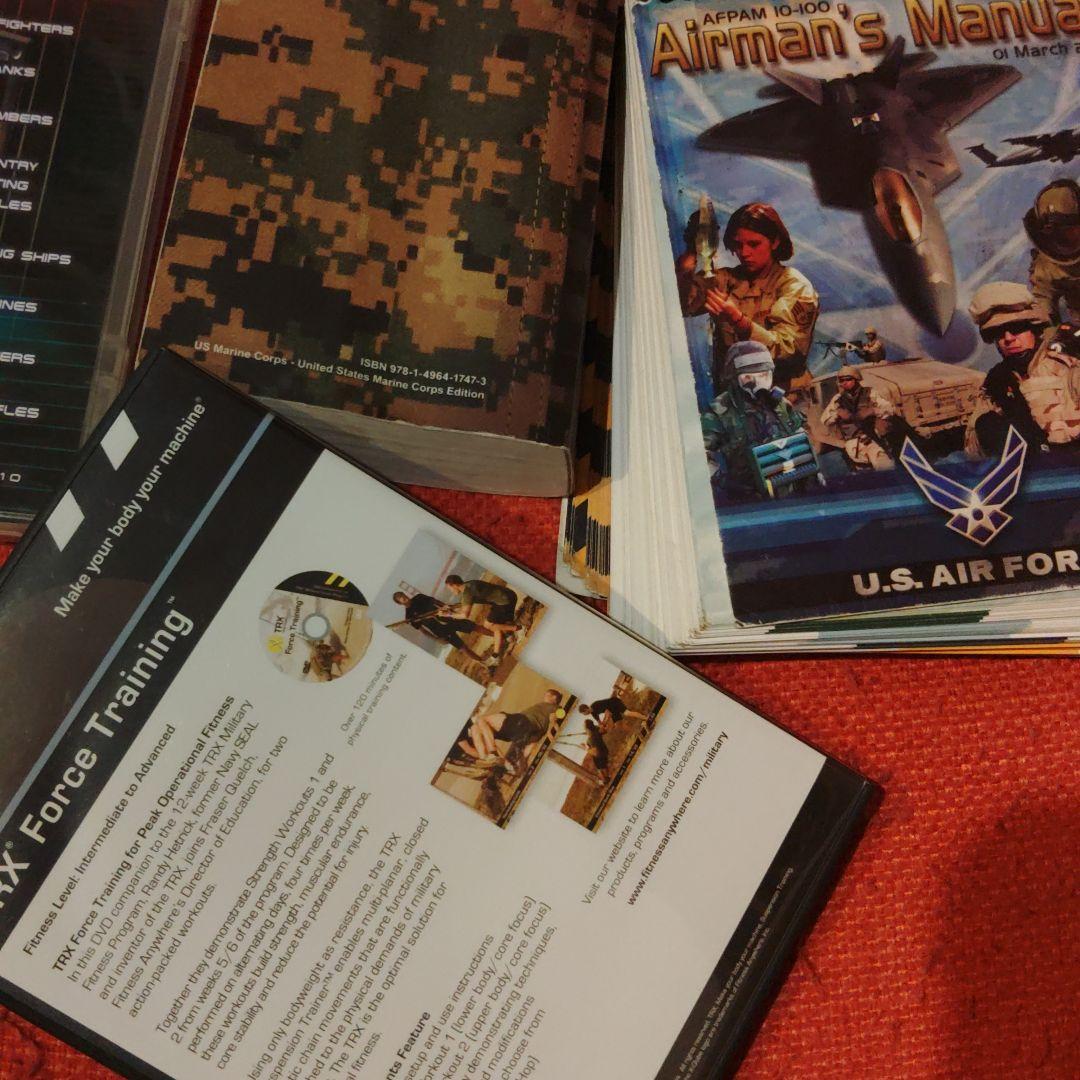米軍空軍マリンDVD,聖書、ブック