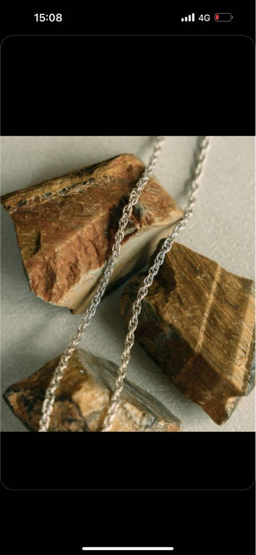 LURAKU Silver925 Short Necklaceシルバー925