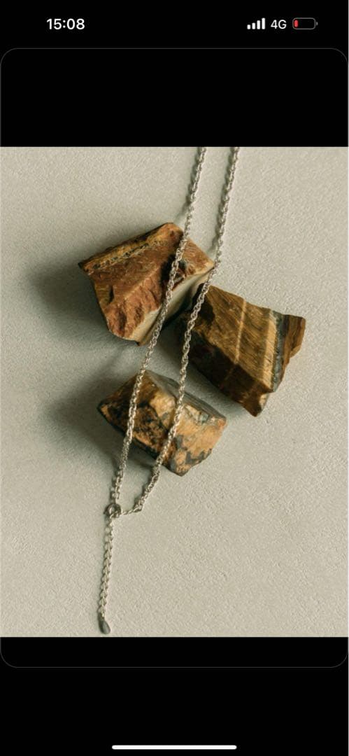 LURAKU Silver925 Short Necklaceシルバー925