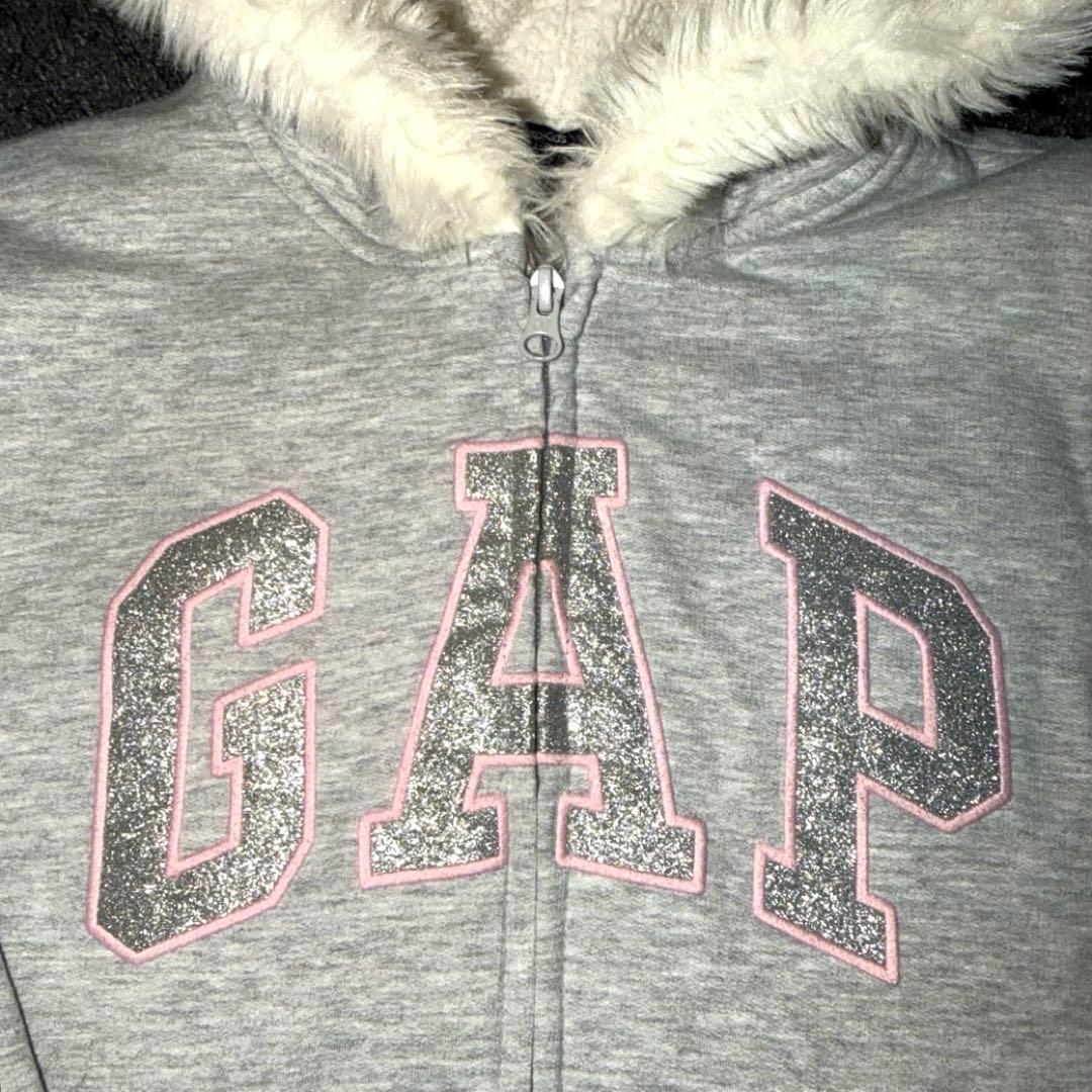 00s archive GAP ファーパーカー 平成 ギャル