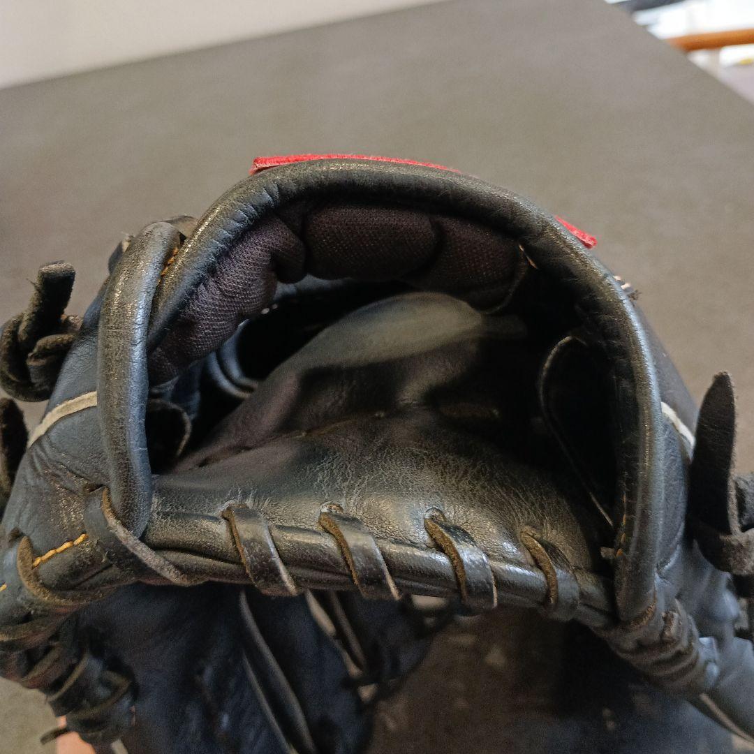 Rawlings 軟式グローブ 黒 大人用　ピッチャー用