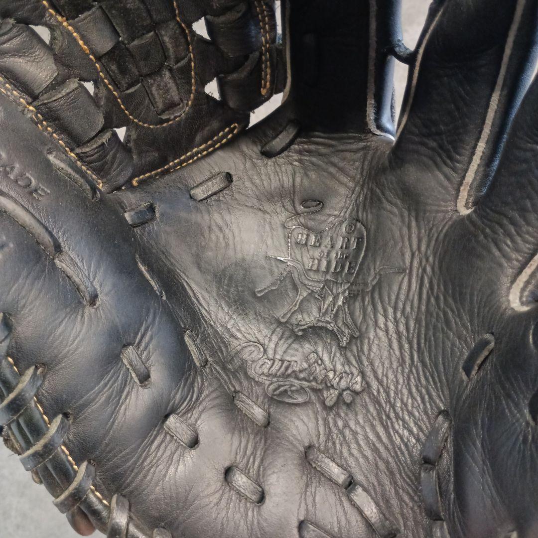 Rawlings 軟式グローブ 黒 大人用　ピッチャー用