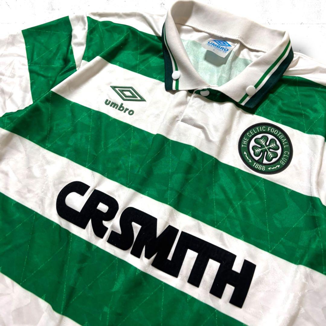 希少　Celtic FC Umbro ユニフォーム89-91 セルティック　L