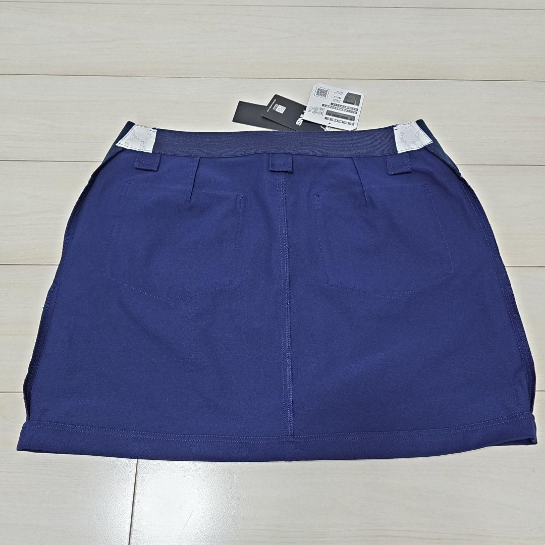 希少【LL】PING レディース ゴルフウェア セットアップ 白×紺 新品 春夏