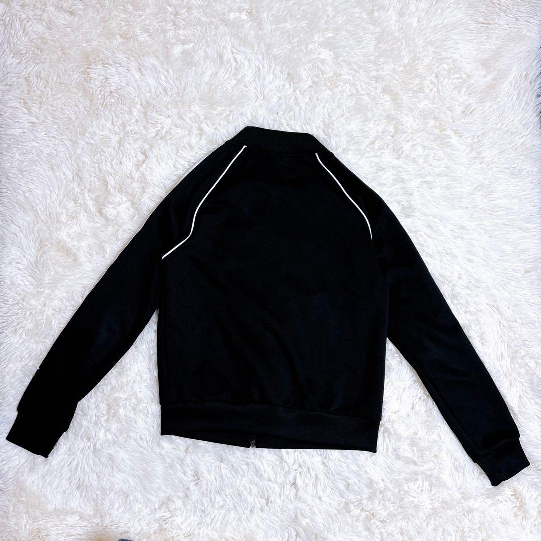 adidas ブラック ジャージ上下 セットアップ M/XS トラックジャケット