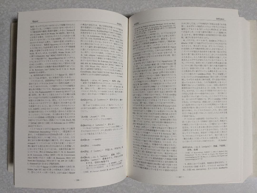 ギリシア語　新約聖書釈義事典 全巻セット　教文館　H.J.マルクス　荒井献