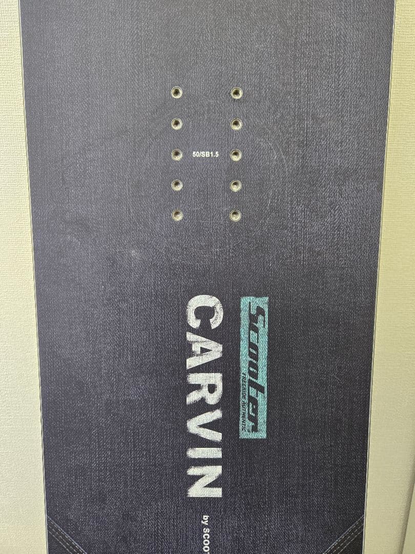 【超美品】CARVIN Scooter 153 スノーボード カービング