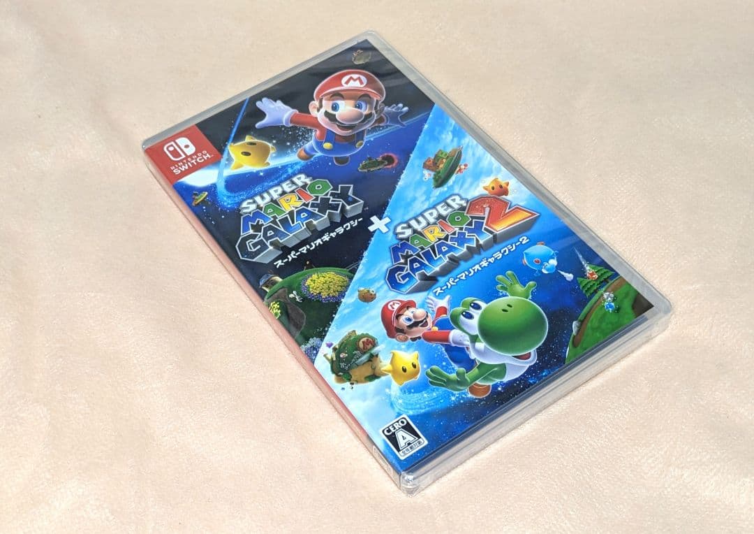 ❤️新品未開封品スーパーマリオギャラクシー + スーパーマリオギャラクシー2