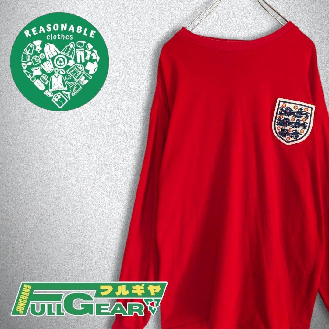 古着　サッカー　TOFFS　ユニフォーム　復刻　ヴィンテージ　イングランド代表