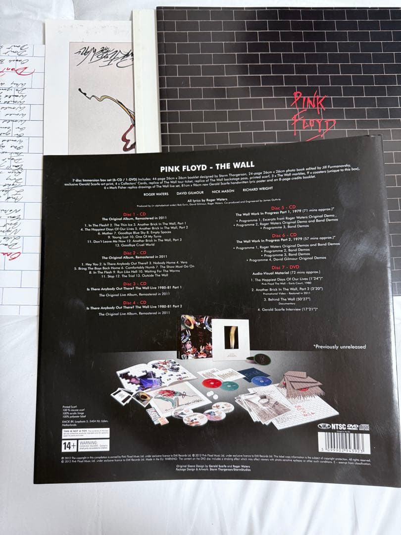 洋楽 PINK FLOYD : IMMERSION BOX / THE WALL