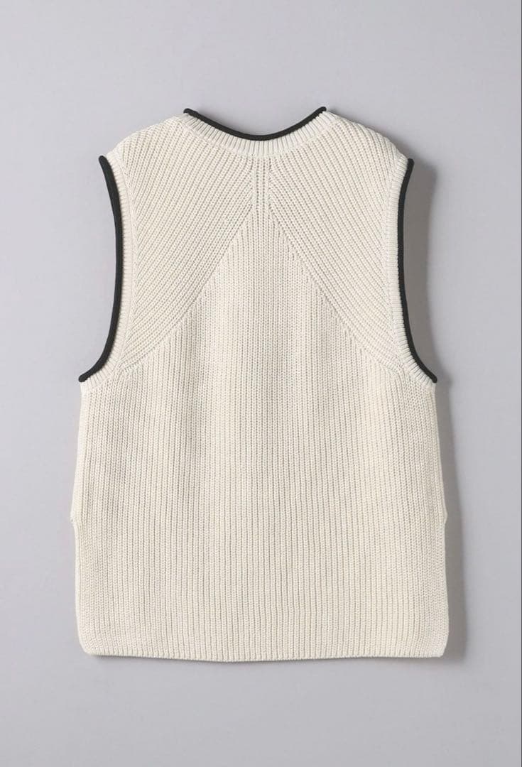 UNITED ARROWS 【別注】BATONER GIZAコットンニットベスト