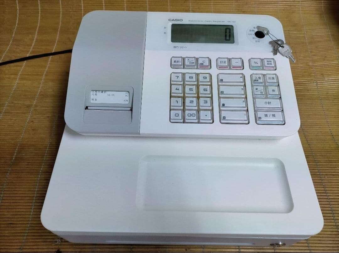 カシオレジスター　SE-G2　コンパクト　人気機種　 感熱紙　250101