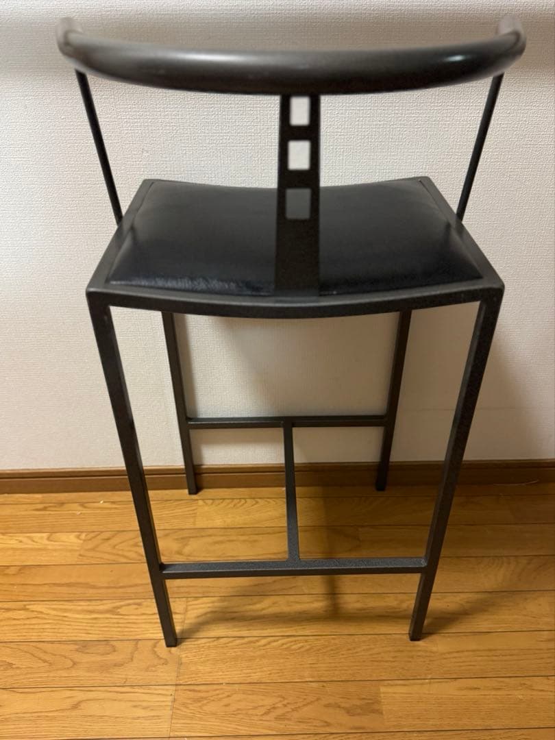 半円バックレスト カウンターチェア ヴィンテージ　モダン