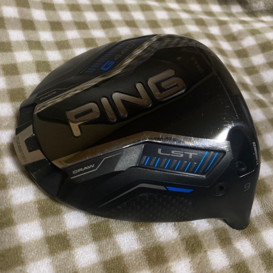 PING G440 LST 9°ドライバー、ヘッドカバー付き。