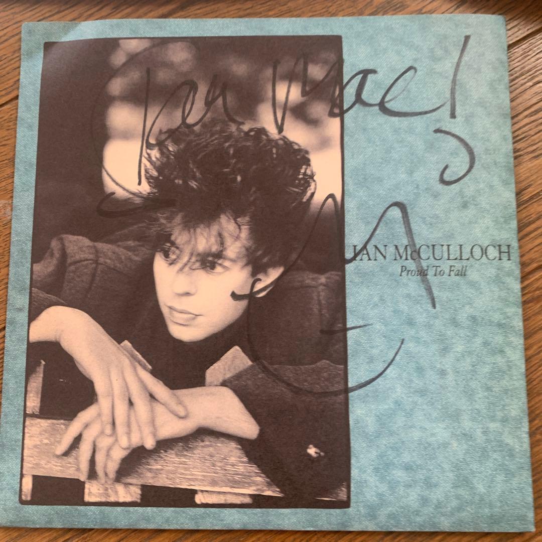 IAN MCCULLOCH Proud To Fall 直筆サイン入　限定貴重品