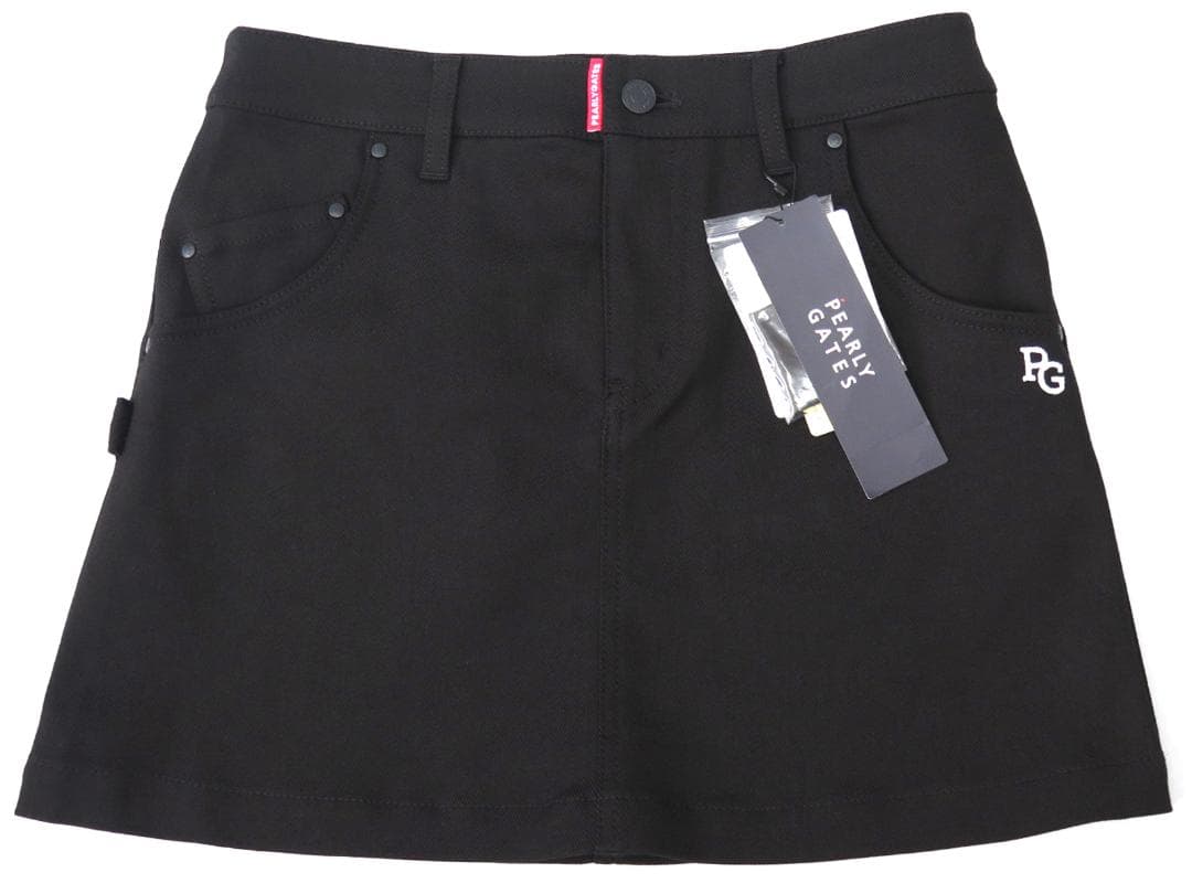 新品● パーリーゲイツ ●カルゼ素材　ハイパワーストレッチ素材 スカート　S