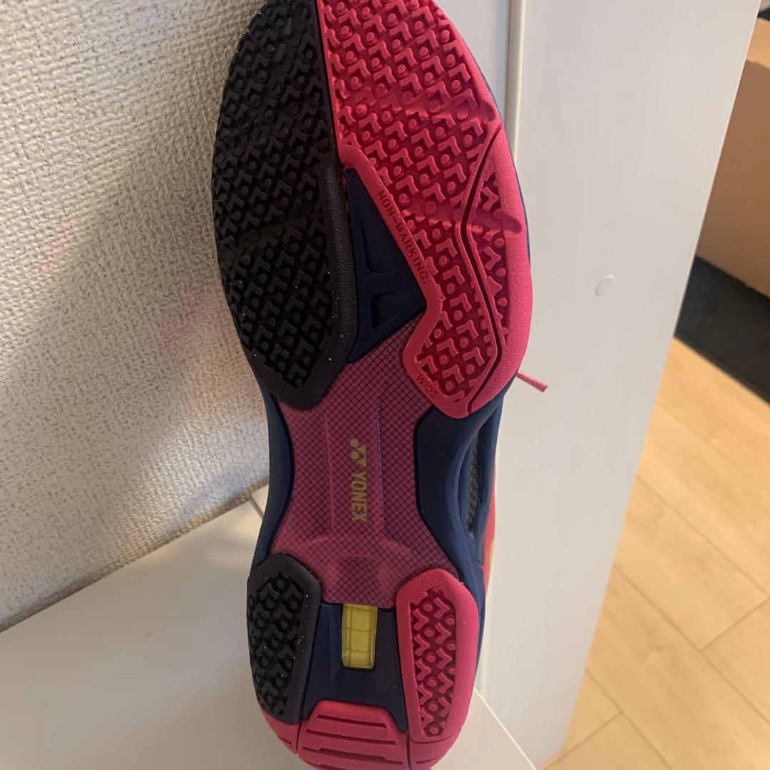 Yonex バドミントンシューズ 26.5cm ネイビー/ピンク