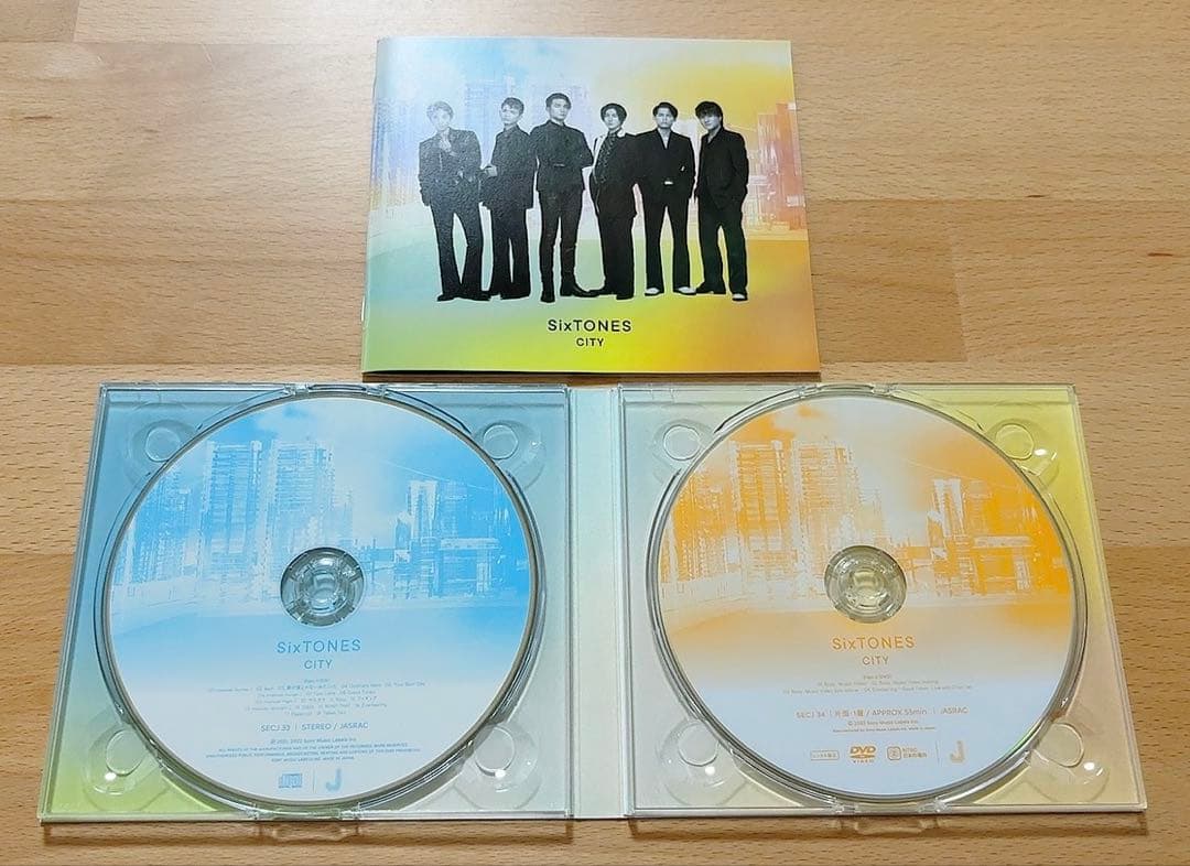 SixTONES まとめ売り 1ST CITY 声 THE VIBES GOLD