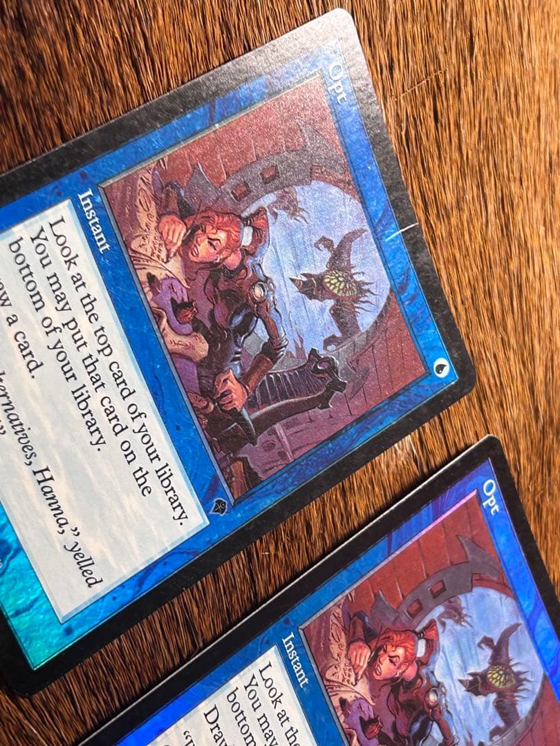 MTG 選択 Opt 2枚セット 英語 Foil INV 初版