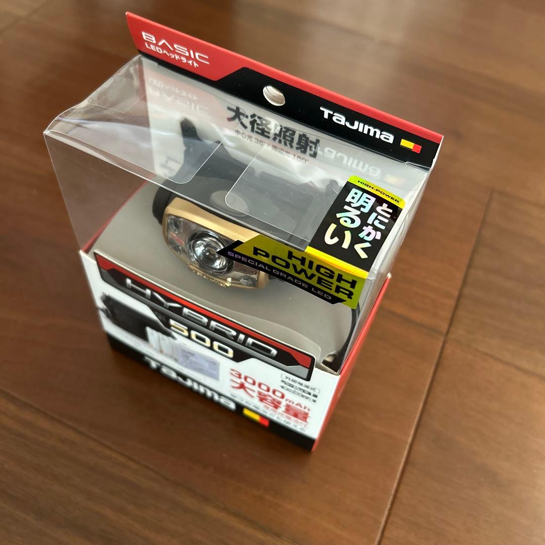 TAJIMA HYBRID 500 ヘッドランプ 3000mAh 他