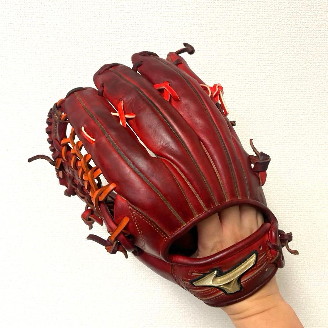 438 ミズノ グローバルエリート 即戦力 硬式 外野手用グローブ 左投げ