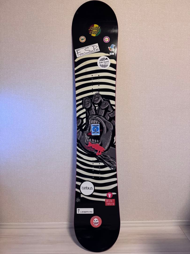 【再値下げ／新品未使用】SANTACRUZ boards 149cm