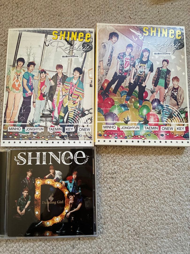SHINee CD DVD トレカ　ペンラ　グッズ　まとめ