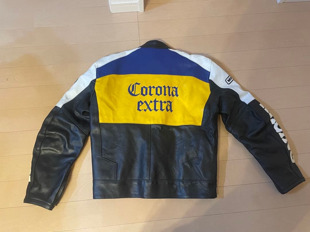 Corona extra レザー本革レーシングジャケット Mサイズ
