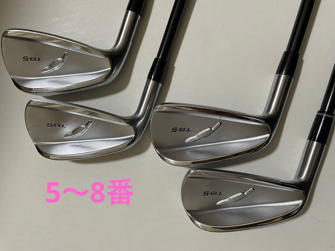 フォーティーン　TB-5 アイアン　7本セット　レフティ