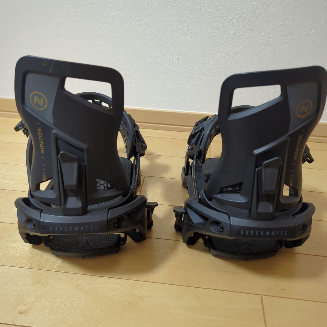 Nidecker Supermatic ブラック Mサイズ(23-24モデル)