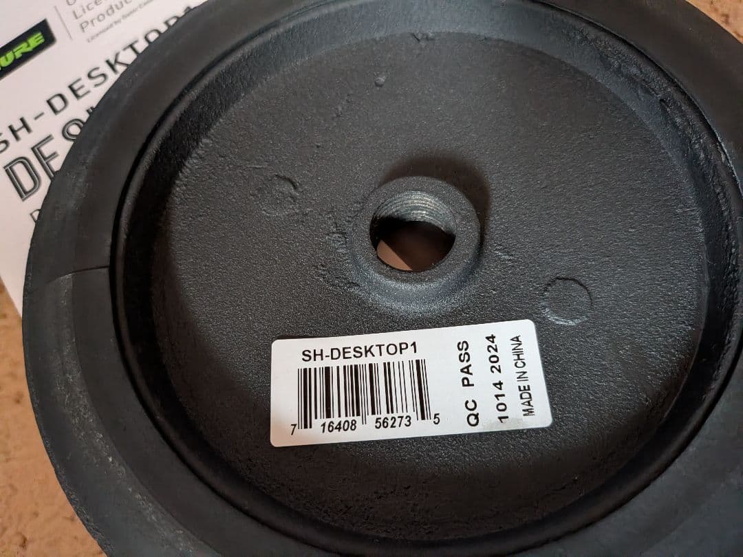 SM4 SHURE コンデンサーマイク/スタンドセット