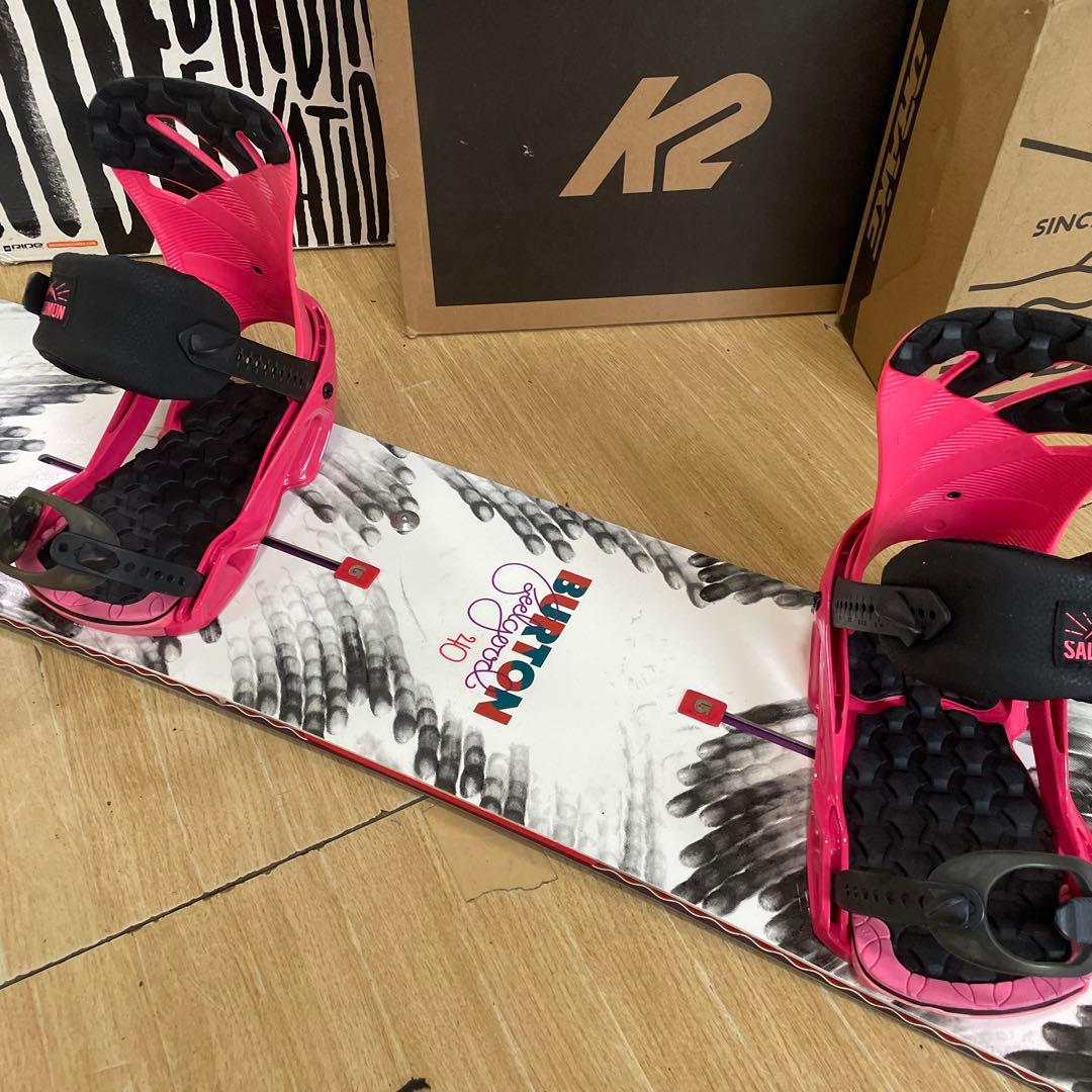 BURTON　feelgood　バートン　バインディング付　スノーボードセット