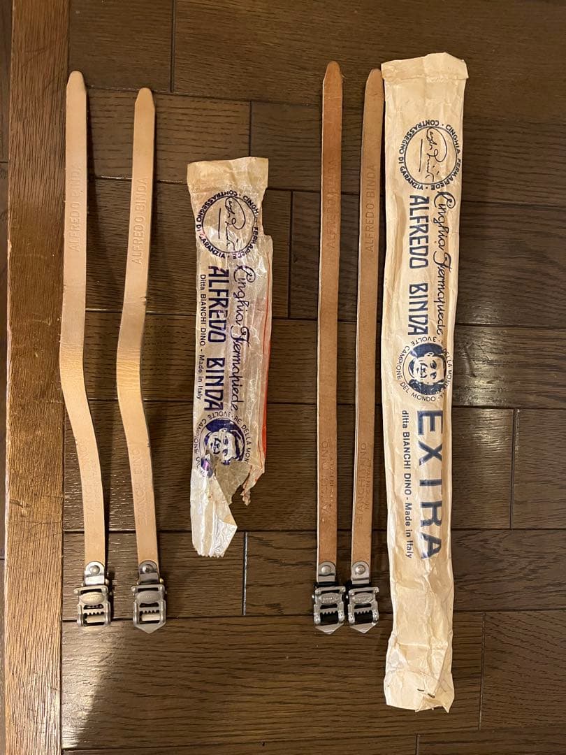 ALFREDO BINDA PEDALストラップ　新品2組