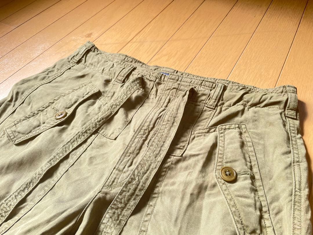 Polo by Ralph Lauren カーゴパンツ　カーキ　美品　高級素材