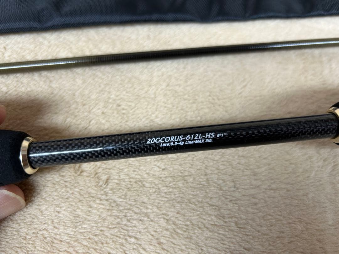 CORTO UX アジングロッド 20CCORUS-61L-HS