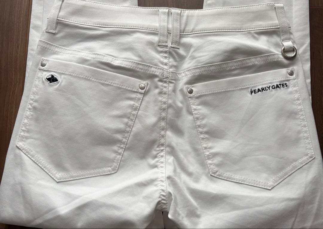 【新品】パーリーゲイツ　レディース　パンツ　size00 ホワイト