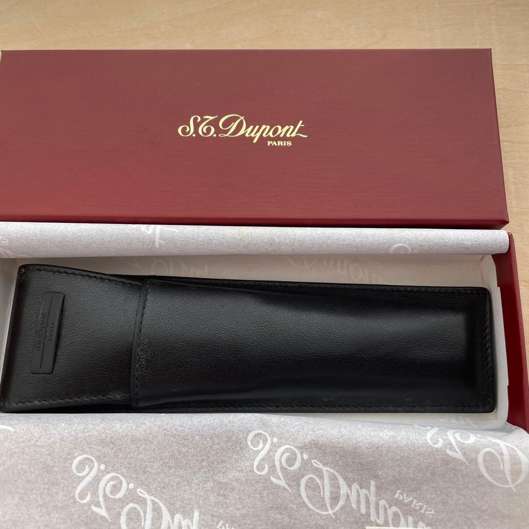 S.T.DUPONT Paris 新品 レザー製ペンホルダー