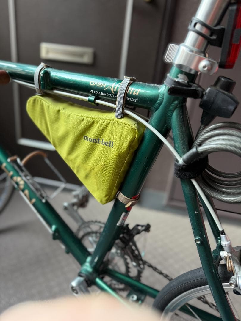 DAHON Altena Wahooセンサー REC MOUNT モンベルバッグ