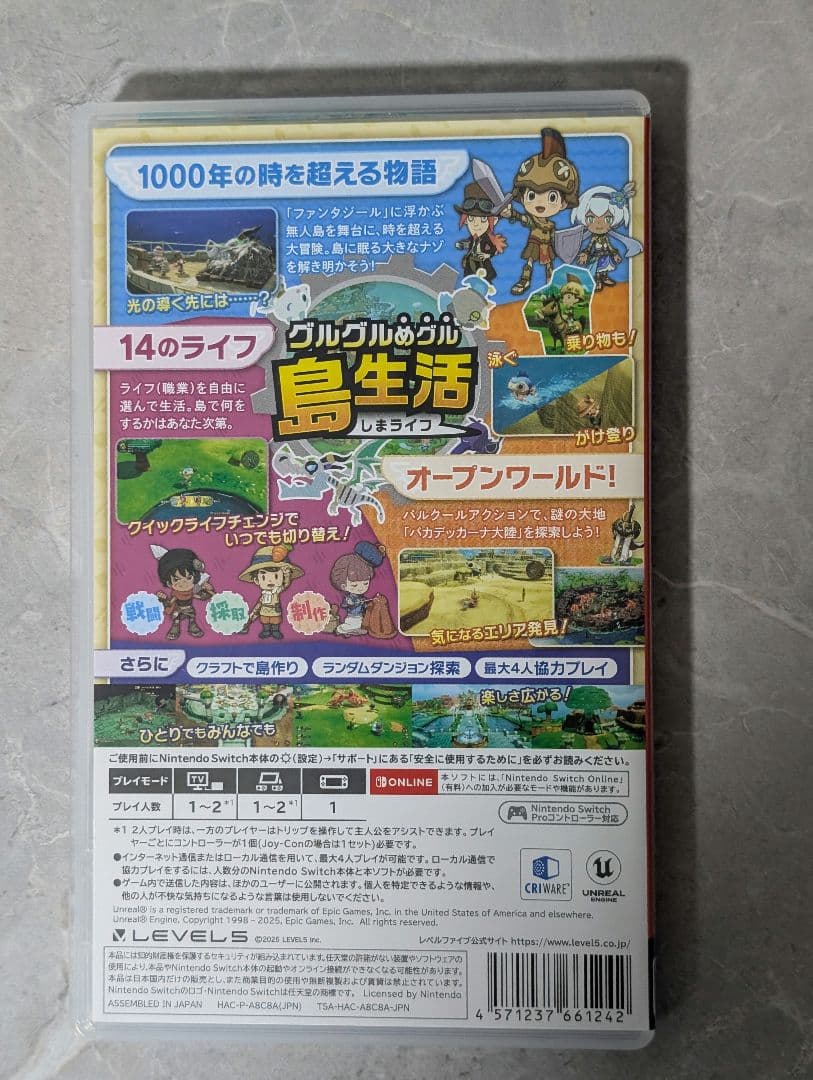 ファンタジーライフi グルグルの竜と時をぬすむ少女 switch