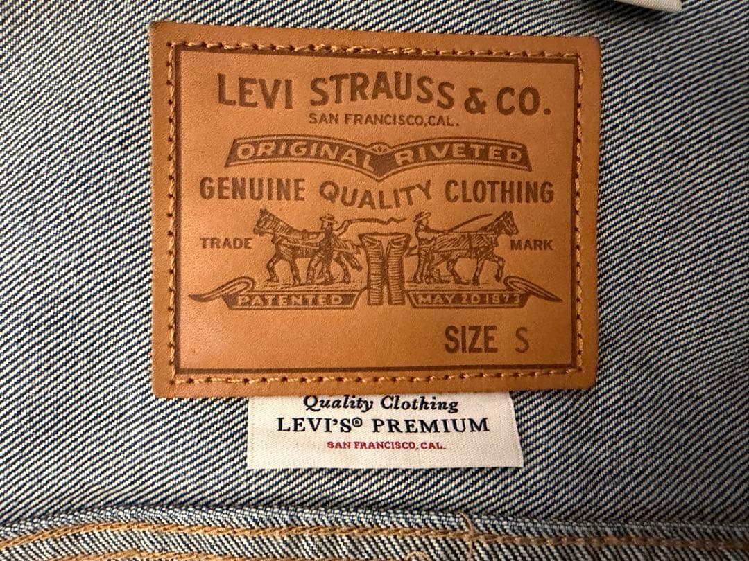 も*介様 LEVI’S 別注 1st JKT Selvedge INDIGO